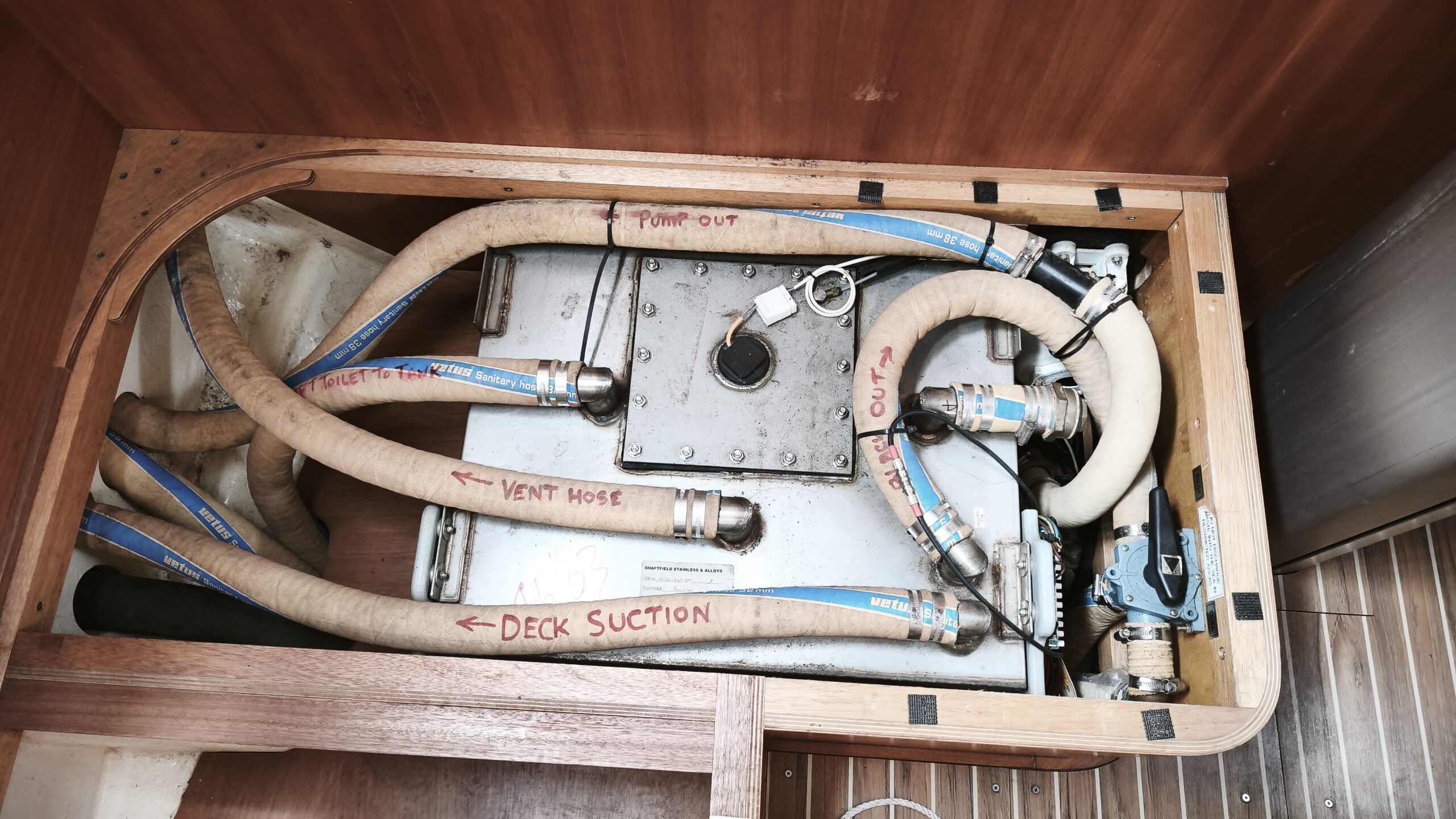 Refrigeration compressor and associated equipment inspected aboard PRANIS